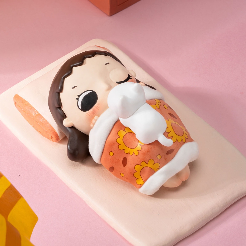 POP MART Nyota x Chibi Maruko Chan Series Figures - Focus on Sleep